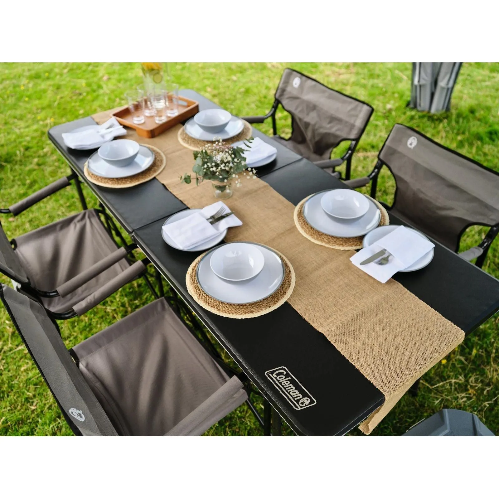 Coleman 6FT Fold In Half Table Camping Table