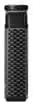 Colibri EVO Angled Single Jet Flame Butane Lighter, Windproof & Refillable, User-Friendly with Carbon Fiber Grip, Blue Fuel Window and Adjustable Flame - Sleek Design (Black Carbon Fiber)