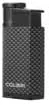 Colibri EVO Angled Single Jet Flame Butane Lighter, Windproof & Refillable, User-Friendly with Carbon Fiber Grip, Blue Fuel Window and Adjustable Flame - Sleek Design (Black Carbon Fiber)