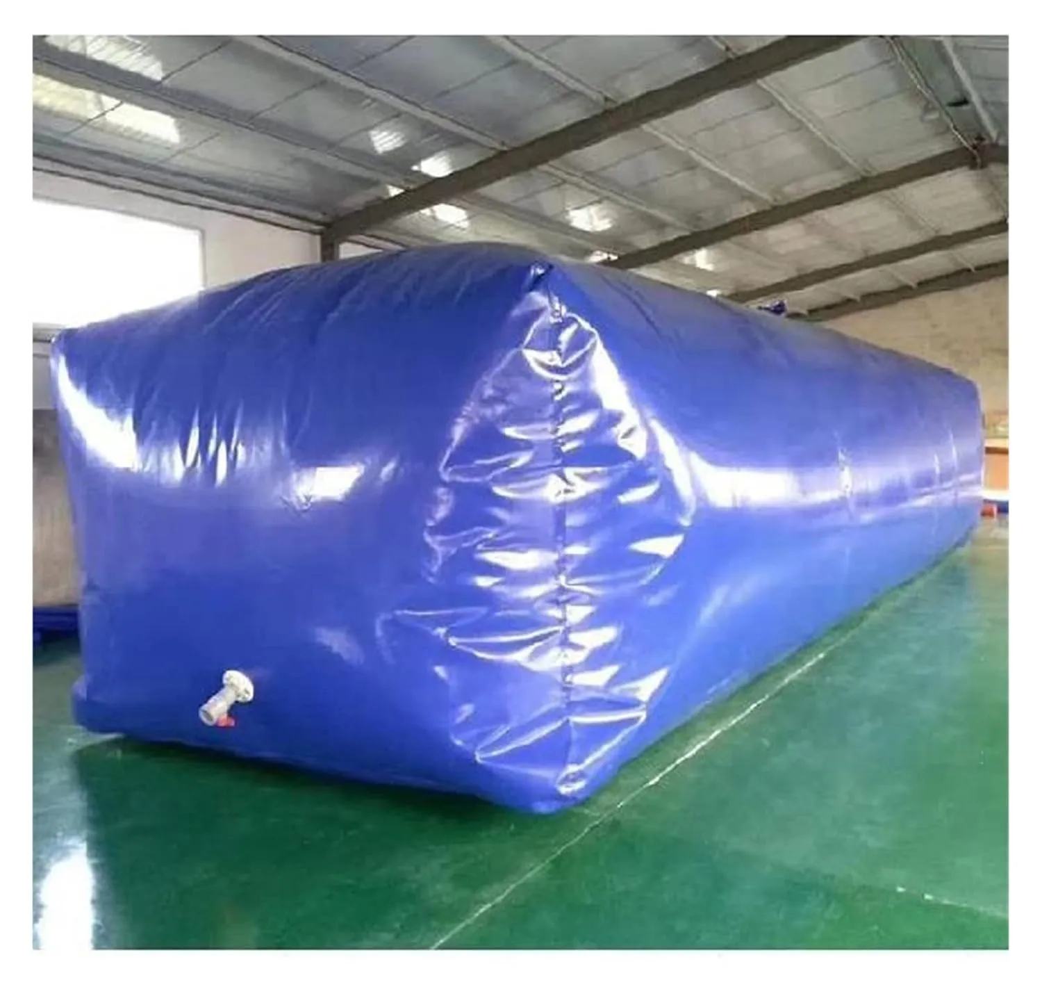 Collapsible Portable Water Tank for Truck and Caravan - 110L to 6000L PVC Water Storage Bladder(3786L/1000Gal/2.5x1.5x1.01 m)