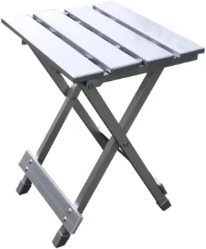 Compact Portable Folding Aluminum Alloy Chair Lightweight Outdoor Stool for Fishing Camping Travel and Picnic Easy to Use Durable Folding Chair