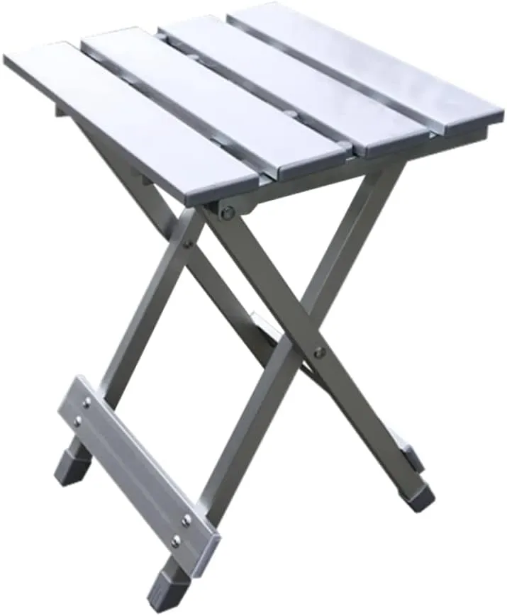 Compact Portable Folding Chair Lightweight Aluminum Alloy Outdoor Seat for Camping Fishing Travel and Picnics Easy to Use Durable Convenient Design