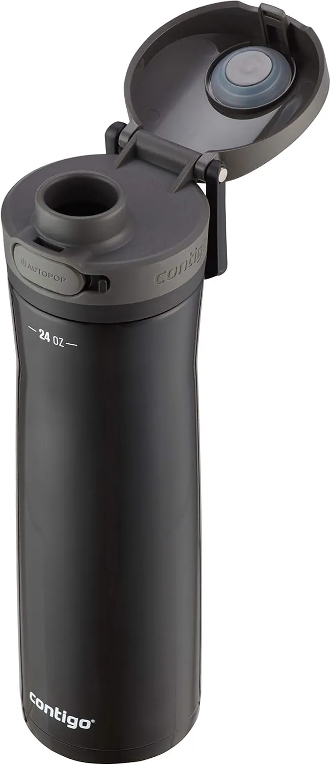 Contigo Jackson Chill 2.0 Stainless Steel Water Bottle with AUTOPOP Lid, 24oz.