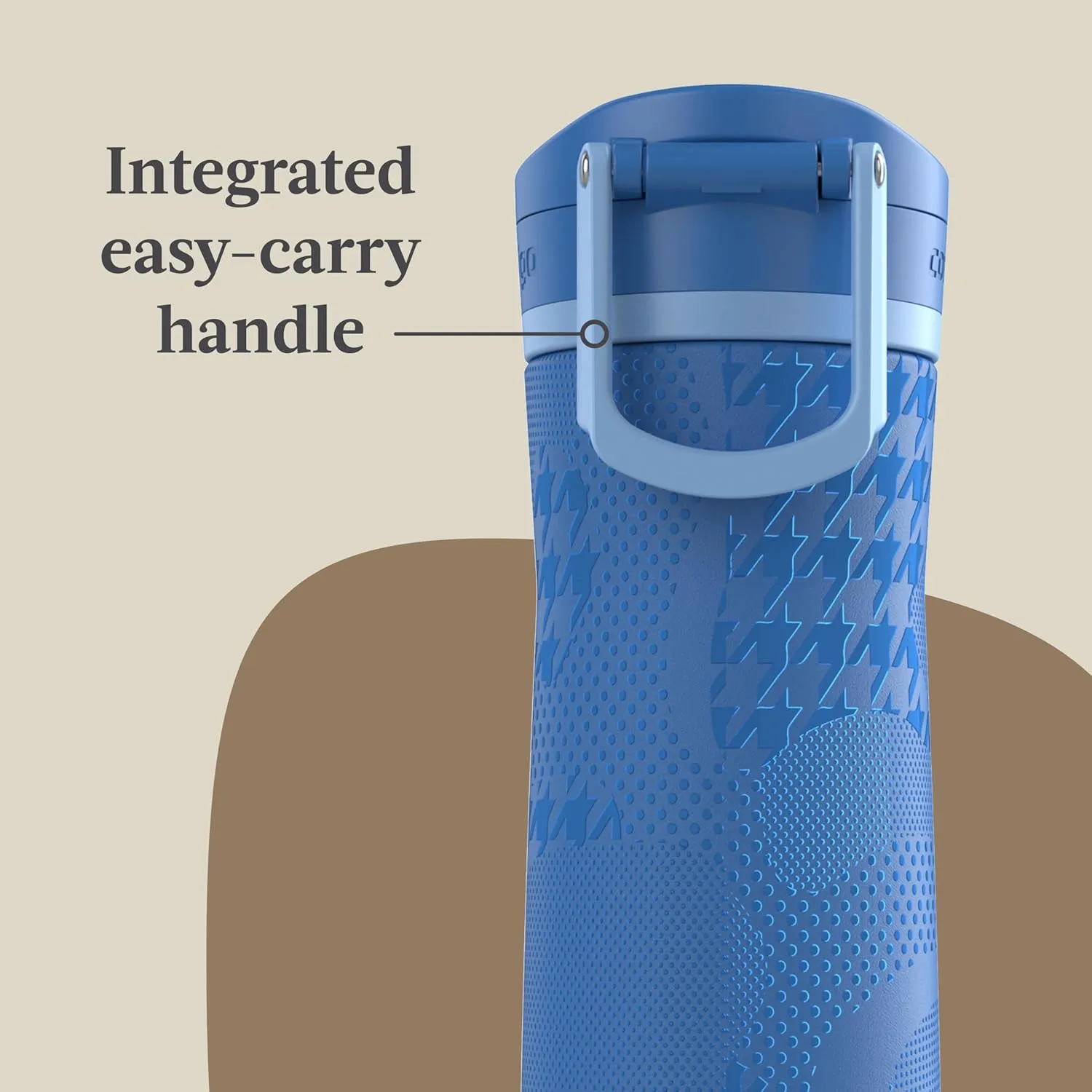 Contigo x Ally Love Jackson Chill 2.0, Stainless Steel, Autopop Lid, 24oz, Stellar Jay