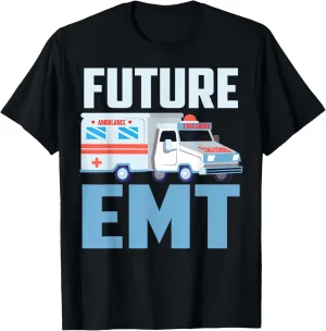 Cool Future EMT | Funny Paramedic Healthcare Boys Girls Gift T-Shirt