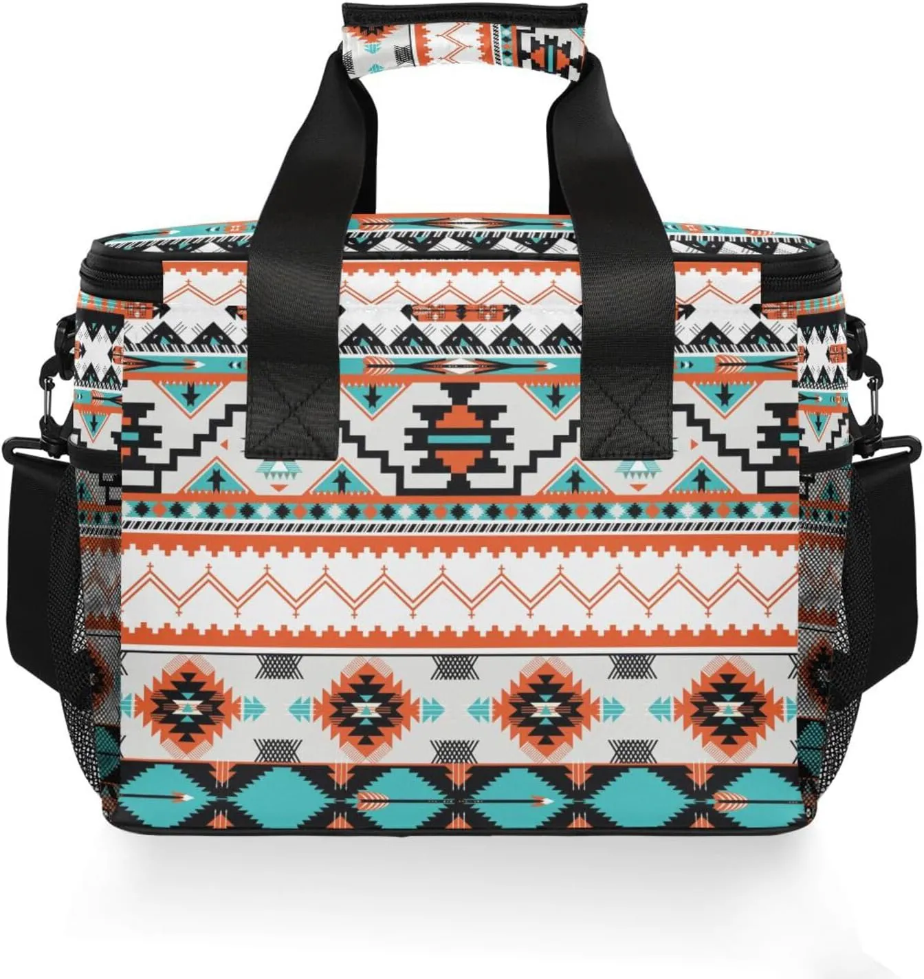 Cooler Bag Insulated Picnic Bag Large Lunch Box Reusable Tote Bag Soft Sided Portable Beach Cooler Grocery Camping