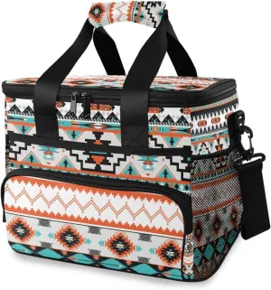 Cooler Bag Insulated Picnic Bag Large Lunch Box Reusable Tote Bag Soft Sided Portable Beach Cooler Grocery Camping