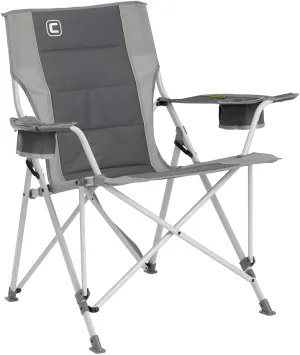 CORE Extra Large Tension Chair | Foldable Chair with Cupholders for Indoor Home or Outdoor Camping | Perfect for Concert Seat, Sports, Beach, Travel & Picnic