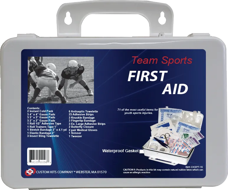 Custom Kits CKSPT-16 Sports First Aid Kit