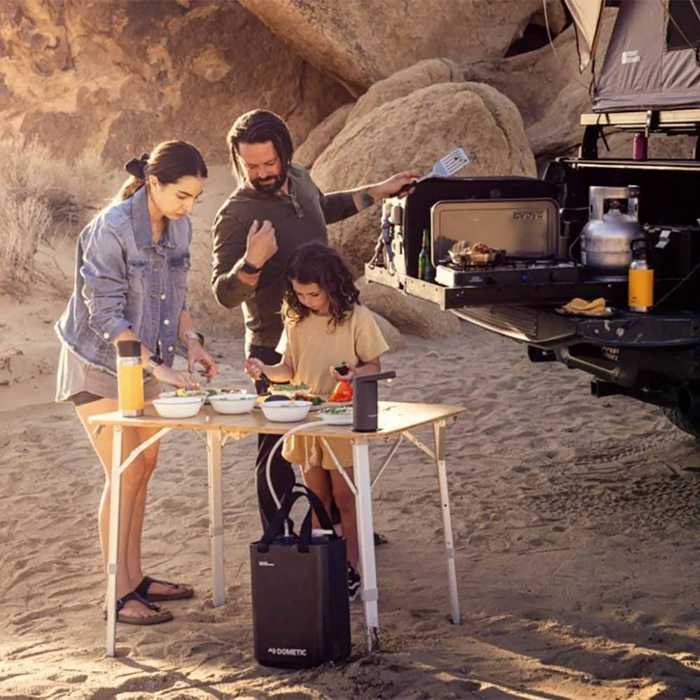 Dometic GO Compact Bamboo Camp Table 100L x 65W