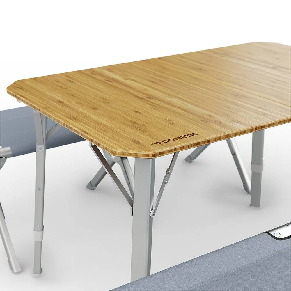 Dometic GO Compact Bamboo Camp Table 100L x 65W