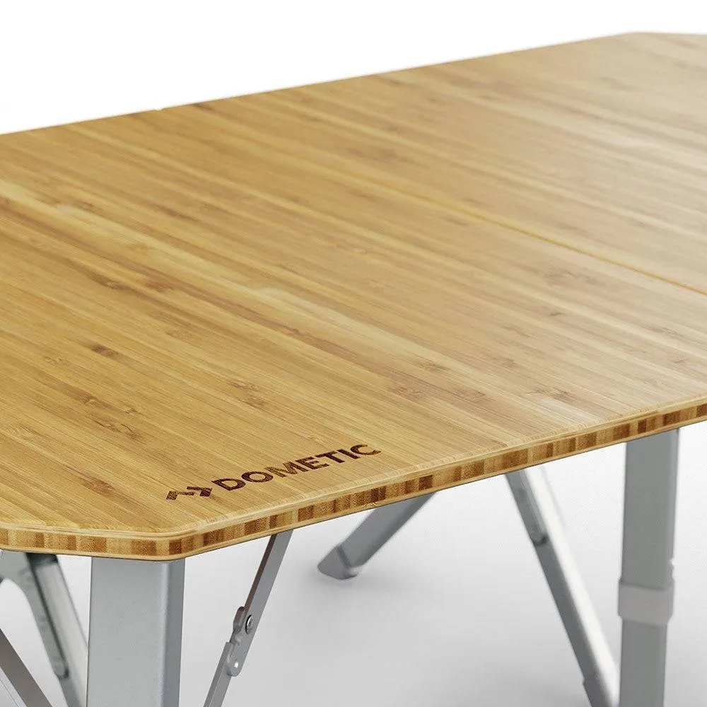 Dometic GO Compact Bamboo Camp Table 100L x 65W
