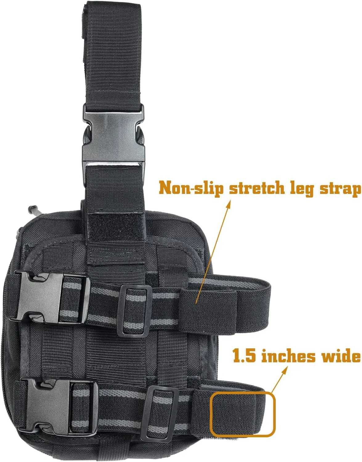 Drop Leg Medical Bag Tactical Rip-Away EMT Medical First Aid Lifesaving Pouch1000D Nylon First Aid Pouch, Big Capacity EMT Pouch Utility, Military First Aid Pouch