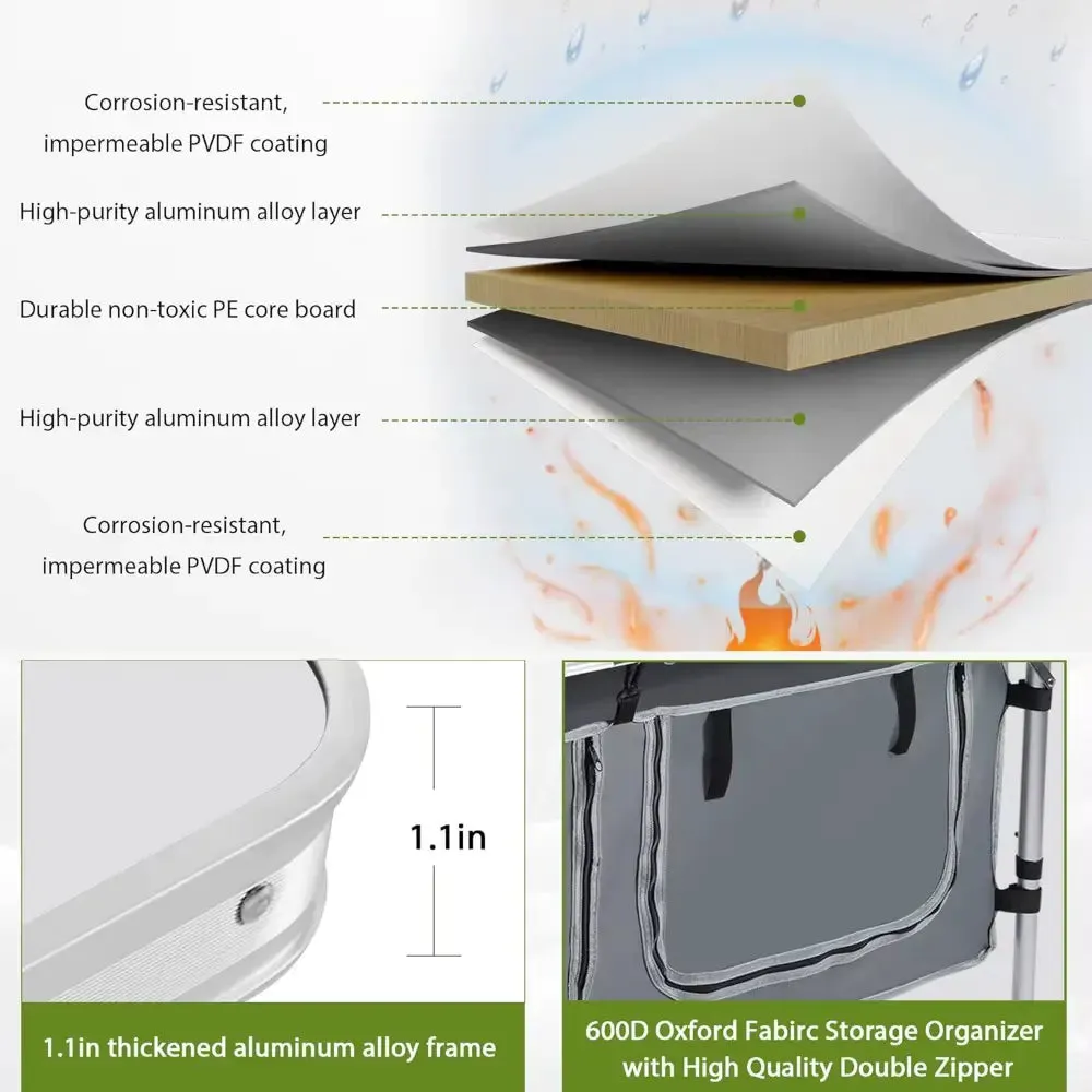 EasyStore Multi-Purpose Folding Table