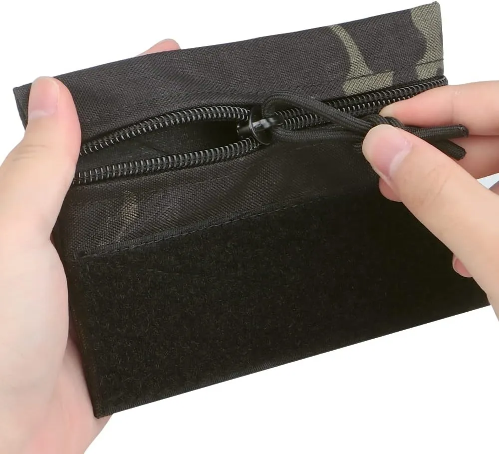 EDC Tool Sundry Storage Tactical Small Pouch，First Aid Kit,Outdoor Military Airsoft Paintball Multifunction Portable Extension Accessory Bag