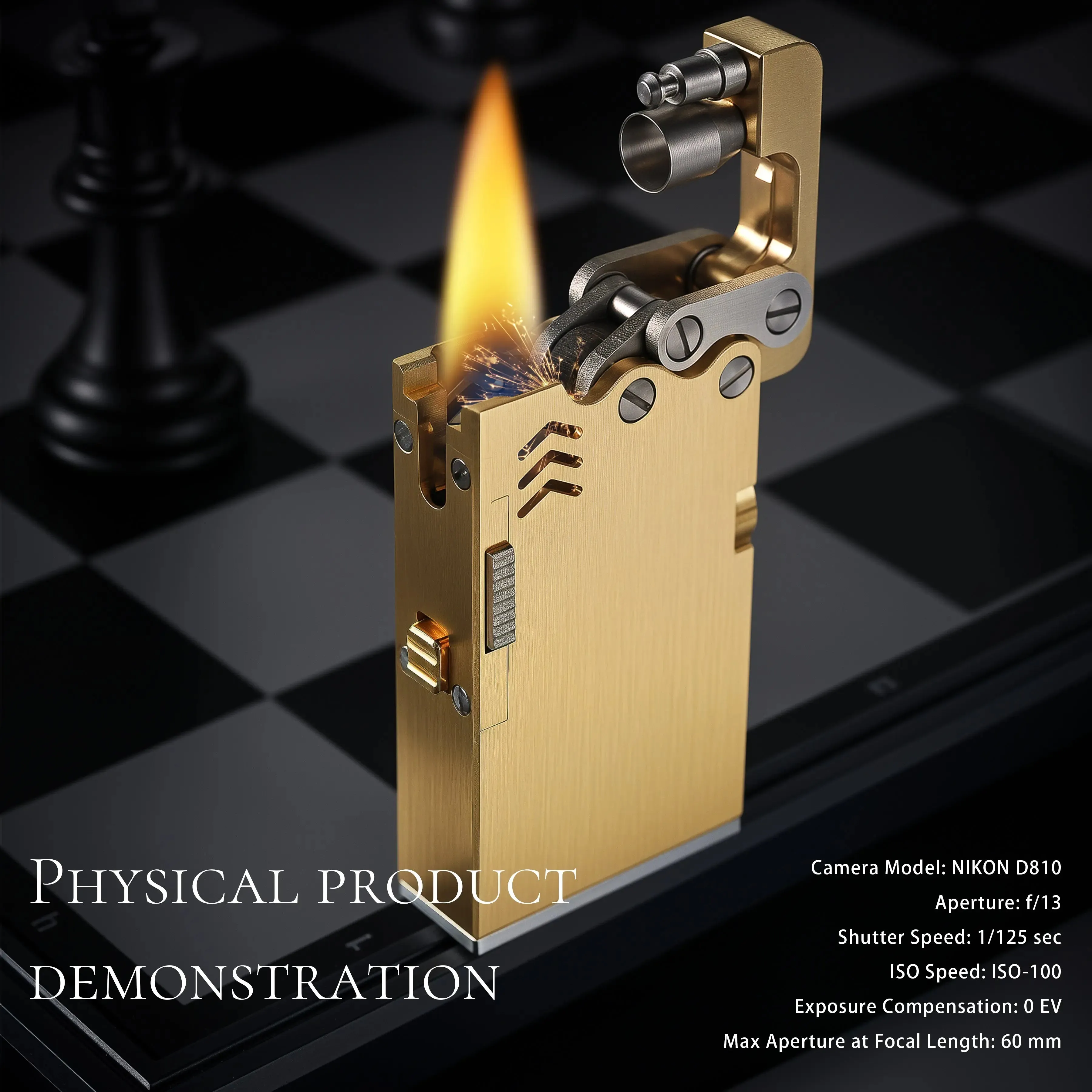 Ejection Lighter - Copper Color