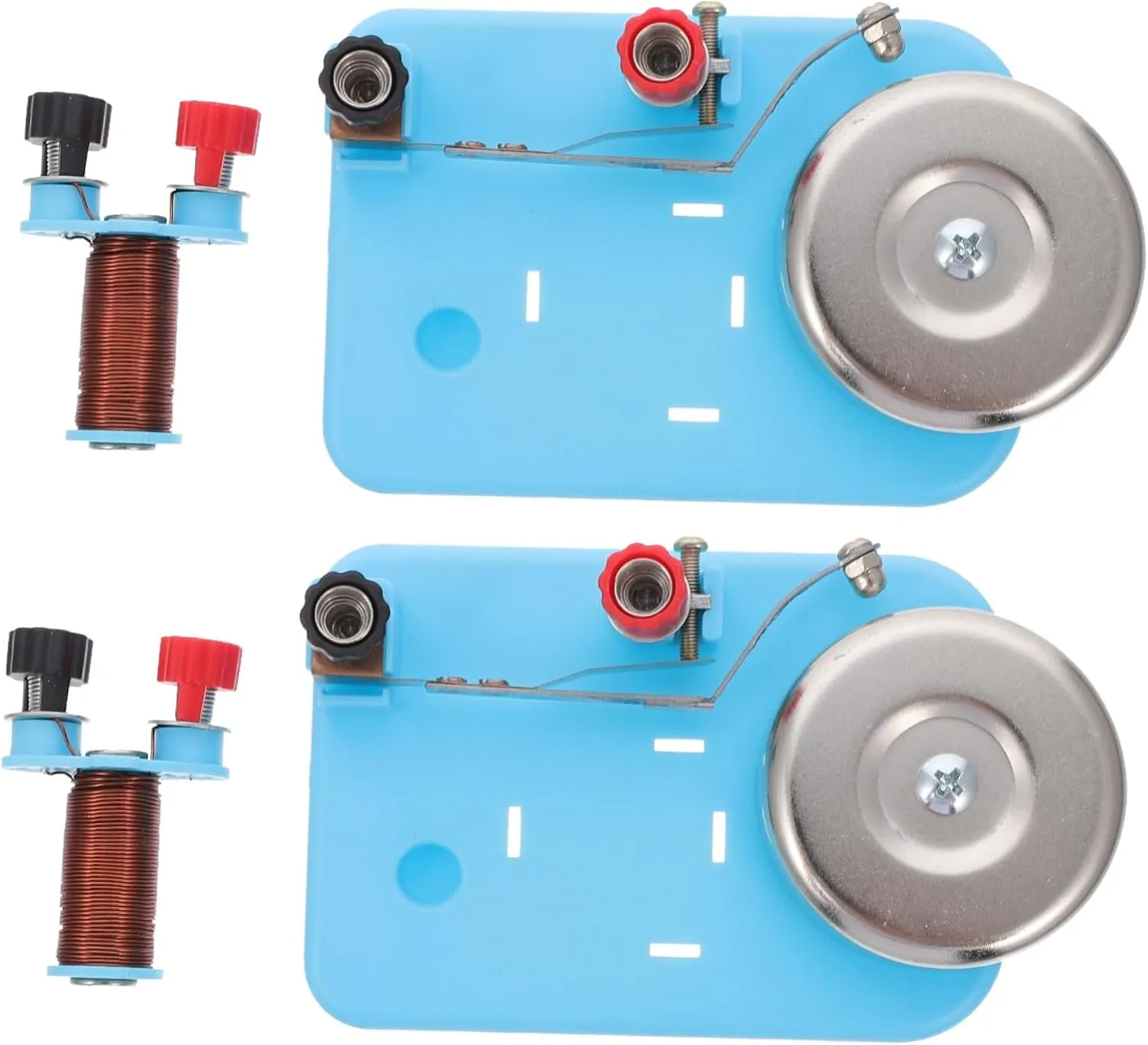Electricity Experiment Kit for Boys and Girls 2pcs Electromagnet Practical Electric Bell for School