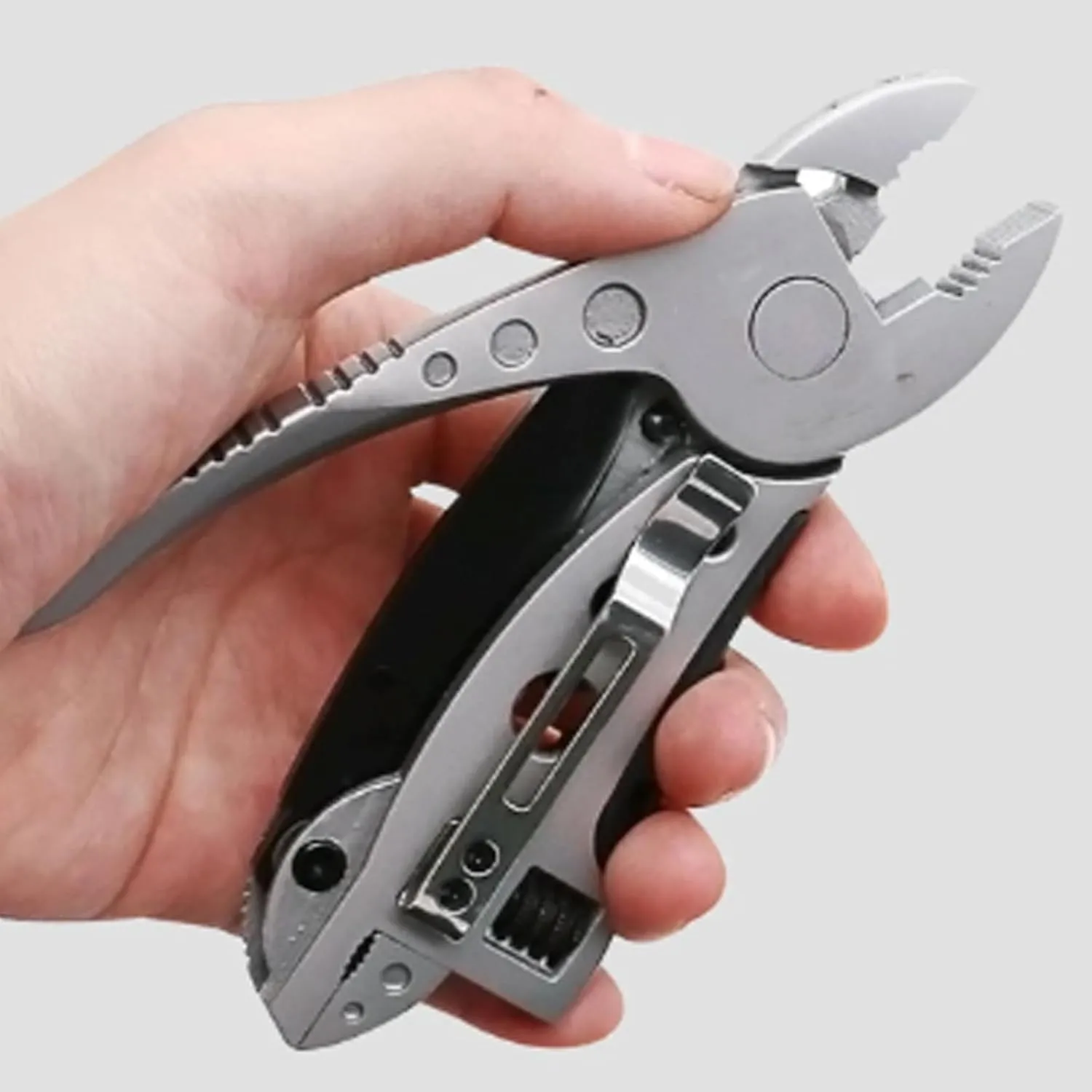 Elmyse Outdoor Multi-purpose Tool Pliers, 2025 New Elmyse 5 in 1 Mini Multitool Pliers Tool Kit, Wire Cutters for Survival and Emergency, Versatile Tool for Outdoor, Camping, Hiking (3pcs)