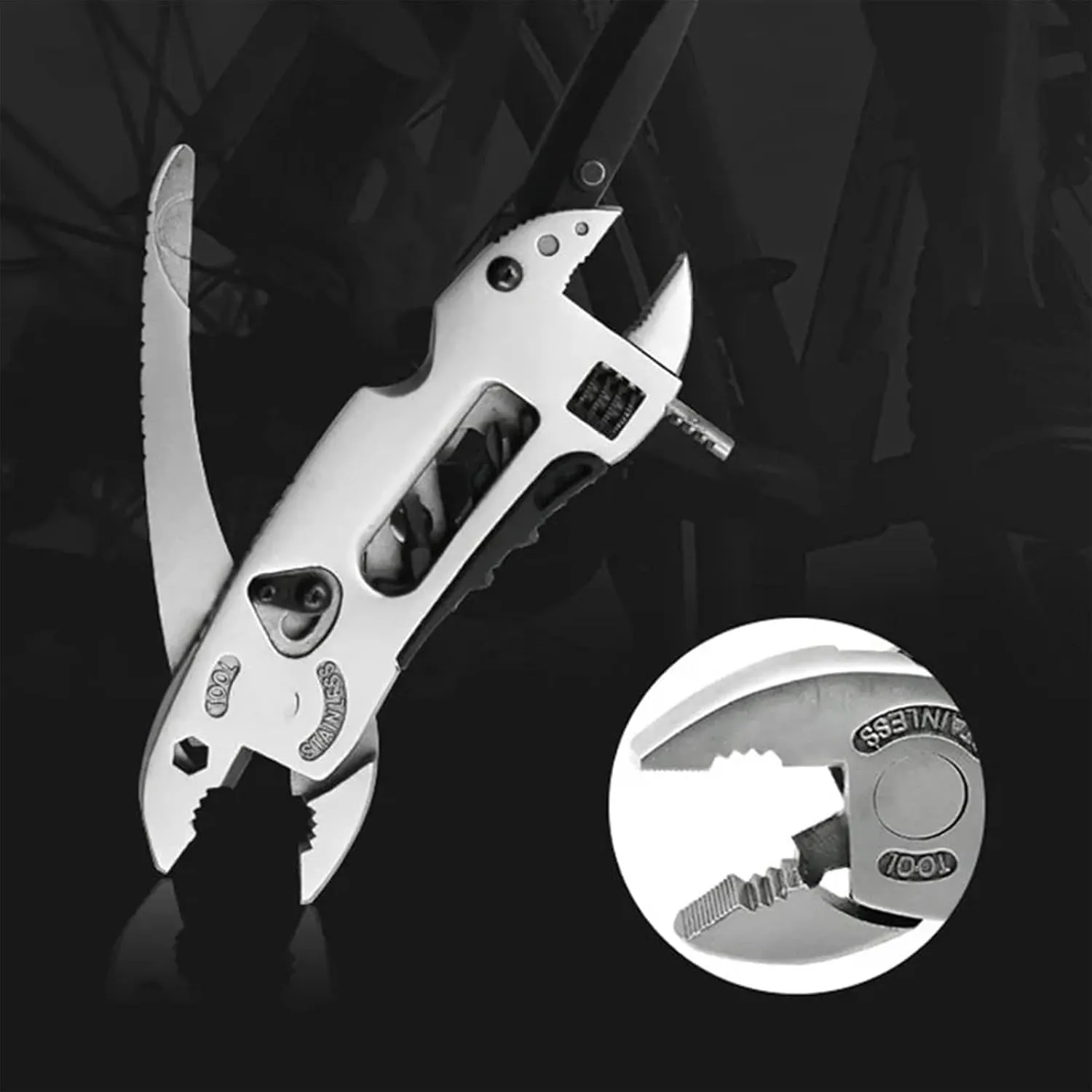 Elmyse Outdoor Multi-purpose Tool Pliers, 2025 New Elmyse 5 in 1 Mini Multitool Pliers Tool Kit, Wire Cutters for Survival and Emergency, Versatile Tool for Outdoor, Camping, Hiking (3pcs)
