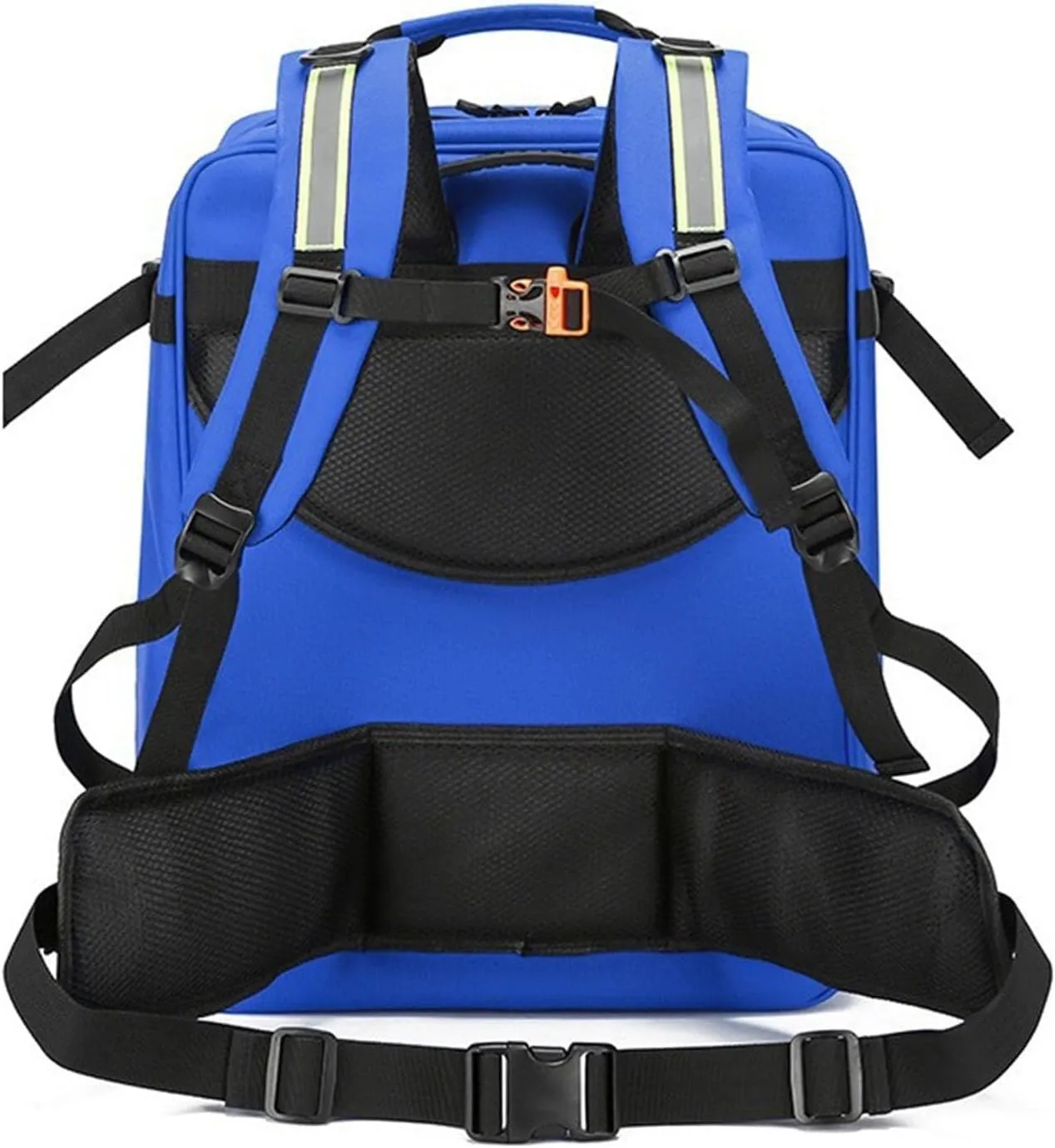 Emergency First Aid Backpack, Trauma Bag for Responders, Hiking, Camping, and Travel – Multi-Pocket Storage, Waterproof, High Visibility Reflectors