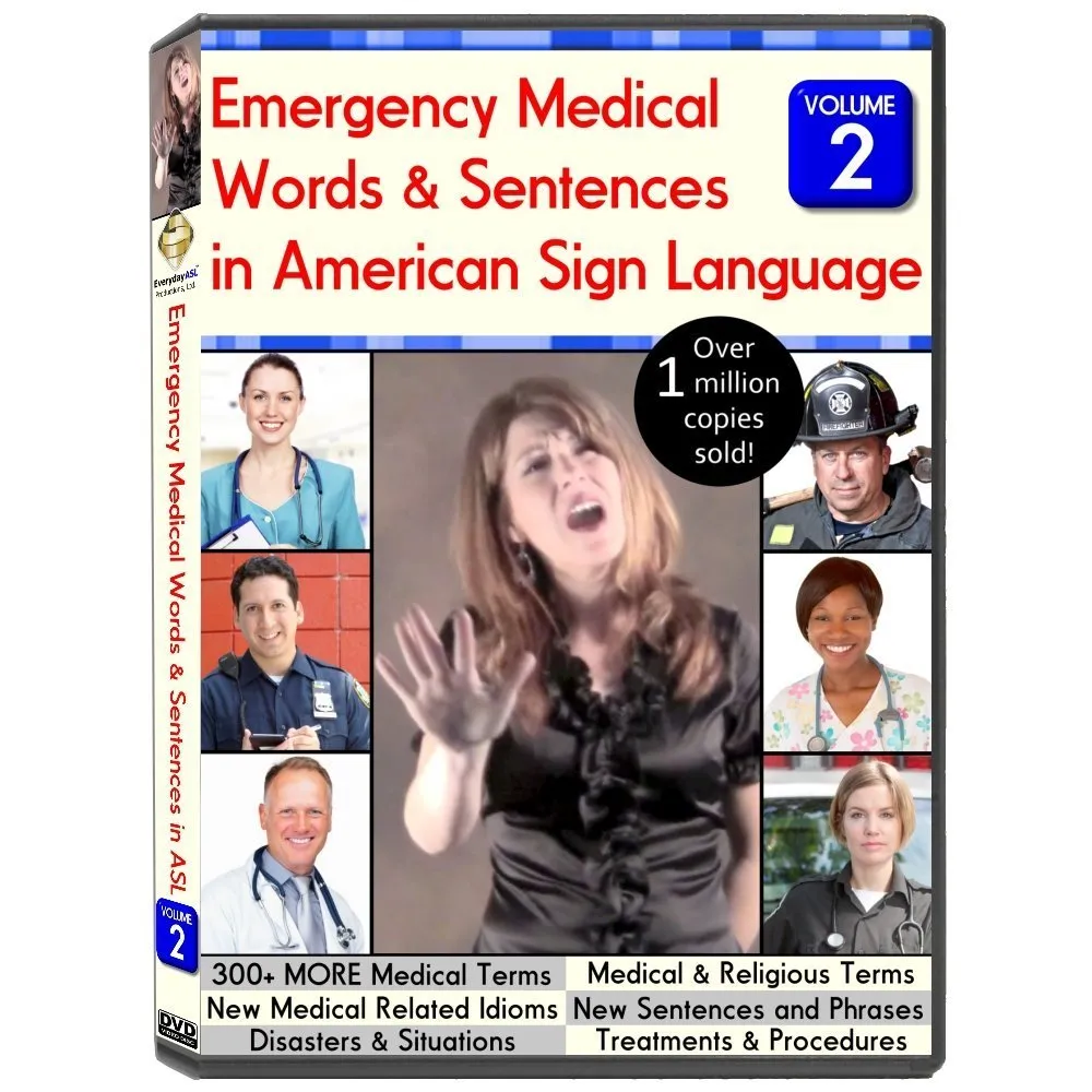 Emergency Medical Words & Sentences in American Sign Language, Volume 2 (2012)