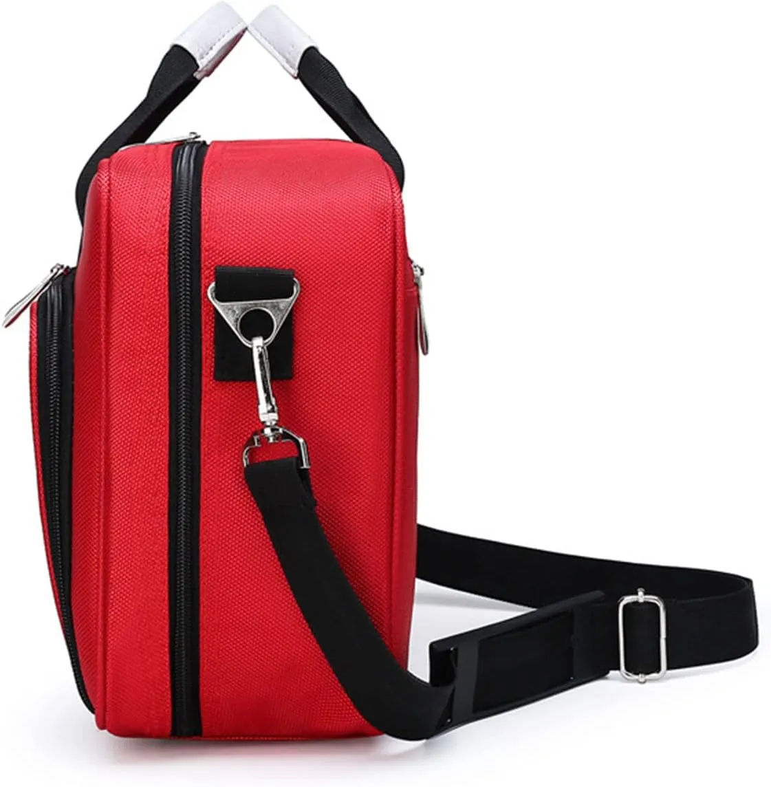 Emergency Shoulder Bag Empty, Trauma First Aid Kits Storage Bag, First Responder Bag with Handle for Home, Office, and Outdoor Adventures(Navy Blue)
