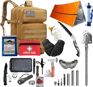 Emergency Survival Backpack Deluxe Tool Kit