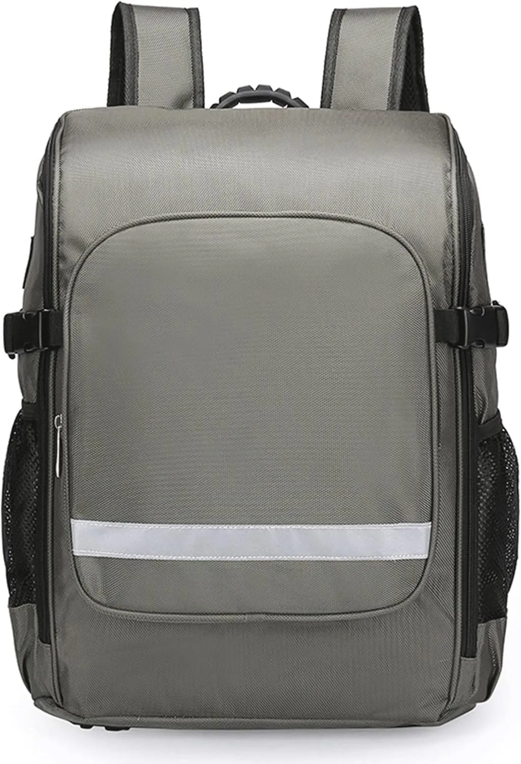 Emergency Trauma Bag, Empty First Aid Backpack for Medical Supplies, Portable Waterproof Medicine Storage Bag with Reflective Strips for Home, Travel, Camping