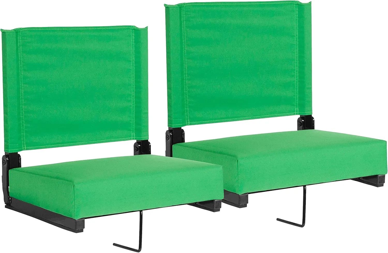 EMMA   OLIVER Lightweight Stadium Chair with Ultra-Padded Seat, 500 lb. Rated