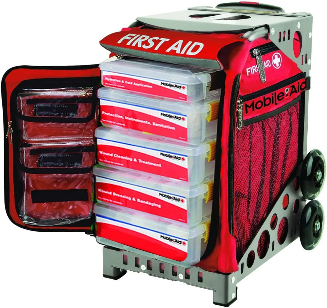 Essentials Easy-ROLL Modular First Aid Cart