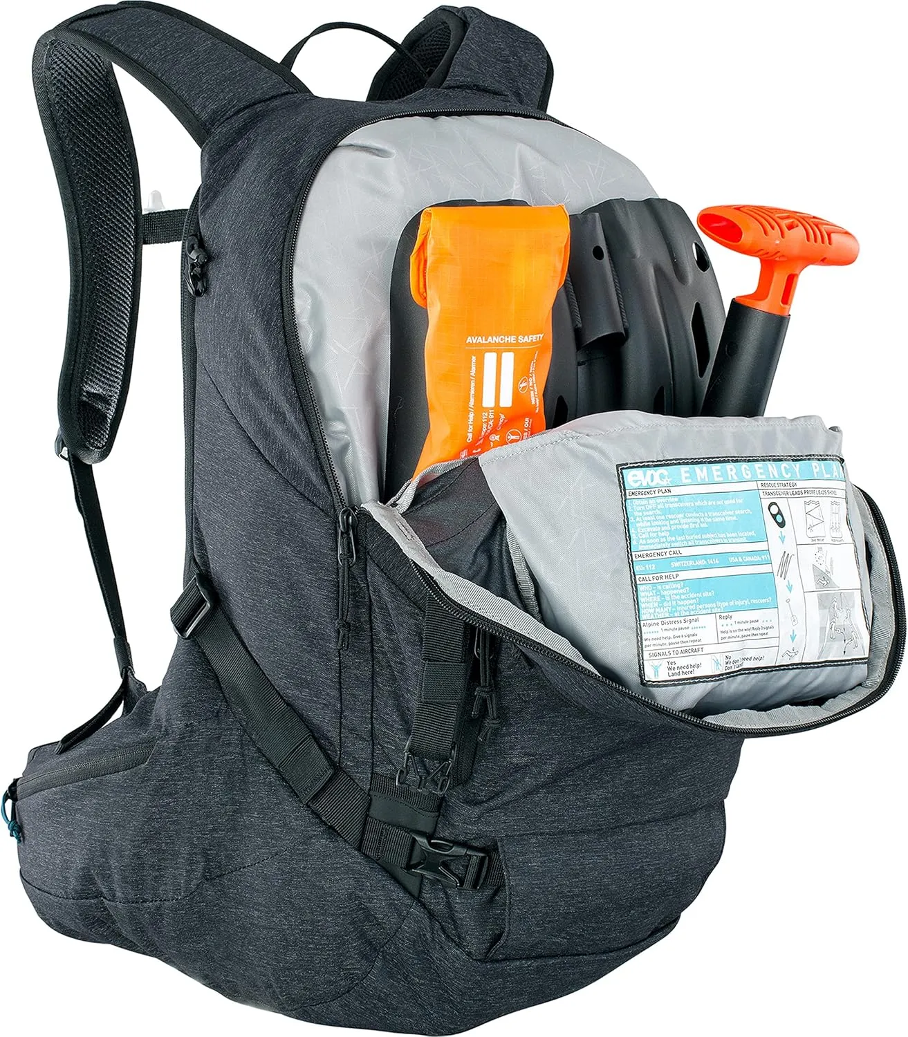 EVOC, Line Pro 30, Snow Backpack, 30L, Black, LXL