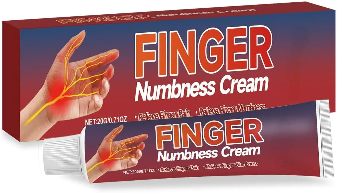 Finger Care Cream, Herbal Formula for Daily Massage and Comfort