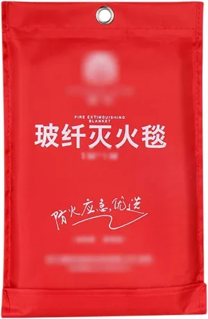 Fire Blanket Premium Fire Blanket Fiberglass Material Fireproof Blanket, Emergency Escape Survival Blanket, Professional Use of Welding Blankets, Multiple Choices (Color : Gold, Size : 39 * 39inches)