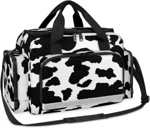 First Aid Bags Empty, Animal Cow Print Emergency Bag First Aid Kit Multiple Compartment Kit Carrier On Call Trauma Bag For Paramedics Emergency Medical Supplies Kit