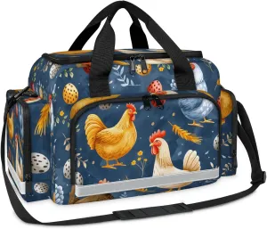 First Aid Bags Empty, Cartoon Chicken Emergency Bag First Aid Kit Multiple Compartment Kit Carrier On Call Trauma Bag For Paramedics Emergency Medical Supplies Kit