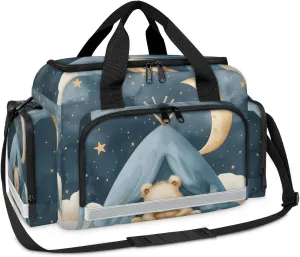 First Aid Bags Empty, Cute Bears Emergency Bag First Aid Kit Multiple Compartment Kit Carrier On Call Trauma Bag For Paramedics Emergency Medical Supplies Kit
