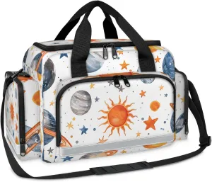 First Aid Bags Empty, Endless Starry Sky Emergency Bag First Aid Kit Multiple Compartment Kit Carrier On Call Trauma Bag For Paramedics Emergency Medical Supplies Kit