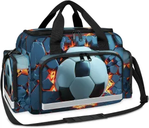 First Aid Bags Empty, Glitter Footballs Emergency Bag Fire Soccer First Aid Kit Multiple Compartment Kit Carrier On Call Trauma Bag For Paramedics Emergency Medical Supplies Kit