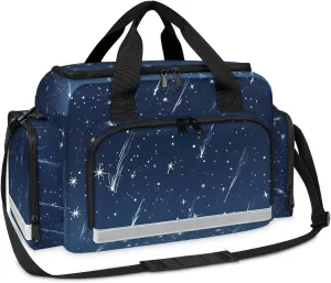 First Aid Bags Empty, Intense Starry Sky Emergency Bag First Aid Kit Multiple Compartment Kit Carrier On Call Trauma Bag For Paramedics Emergency Medical Supplies Kit