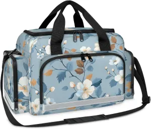 First Aid Bags Empty, Mystical Flowers Emergency Bag First Aid Kit Multiple Compartment Kit Carrier On Call Trauma Bag For Paramedics Emergency Medical Supplies Kit