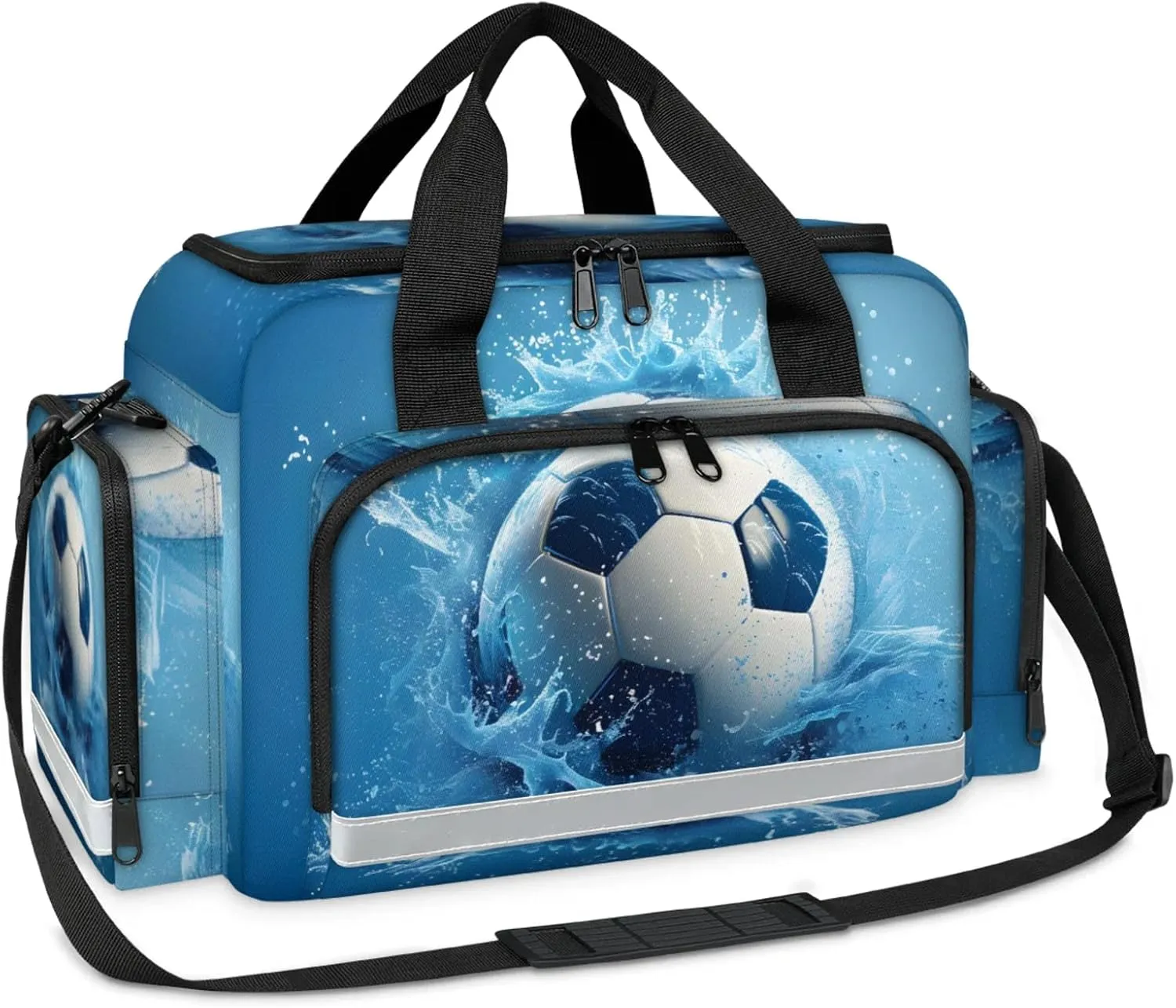 First Aid Bags Empty, Pretty Football Emergency Bag First Aid Kit Multiple Compartment Kit Carrier On Call Trauma Bag For Paramedics Emergency Medical Supplies Kit