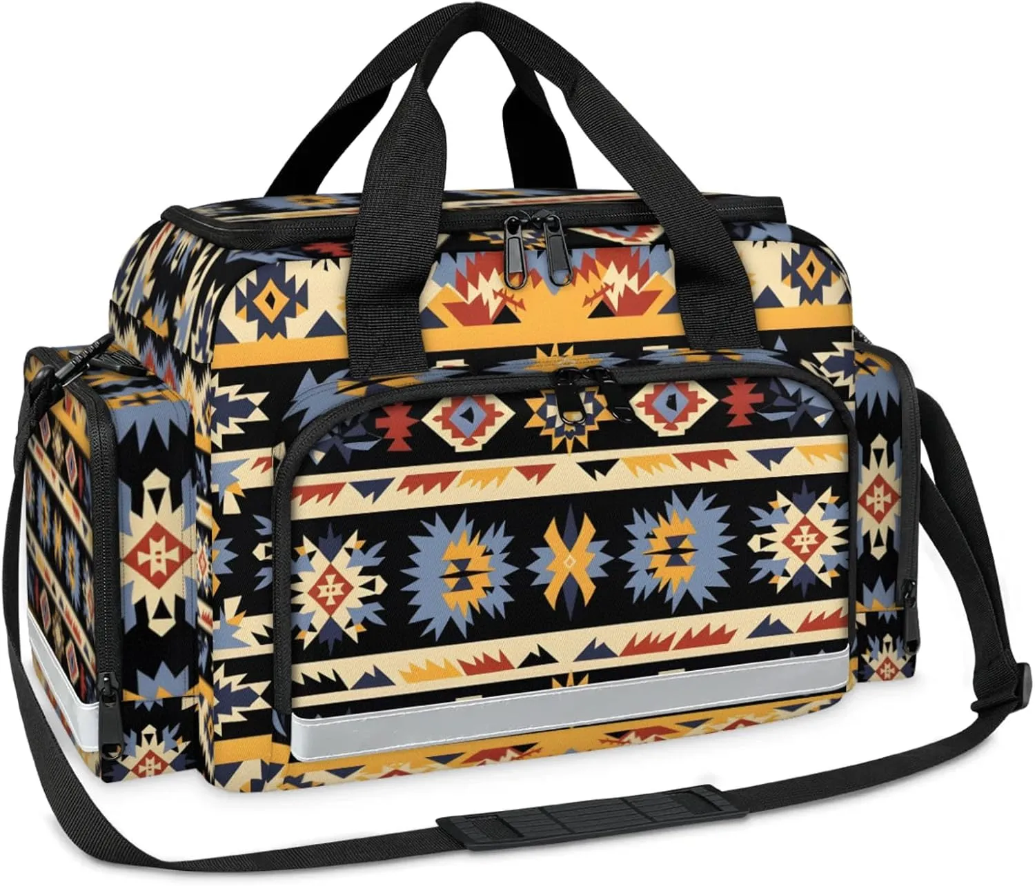 First Aid Bags Empty, Shadowy Aztec Emergency Bag First Aid Kit Multiple Compartment Kit Carrier On Call Trauma Bag For Paramedics Emergency Medical Supplies Kit