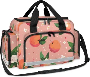 First Aid Bags Empty, Yummy Peach Emergency Bag First Aid Kit Multiple Compartment Kit Carrier On Call Trauma Bag For Paramedics Emergency Medical Supplies Kit