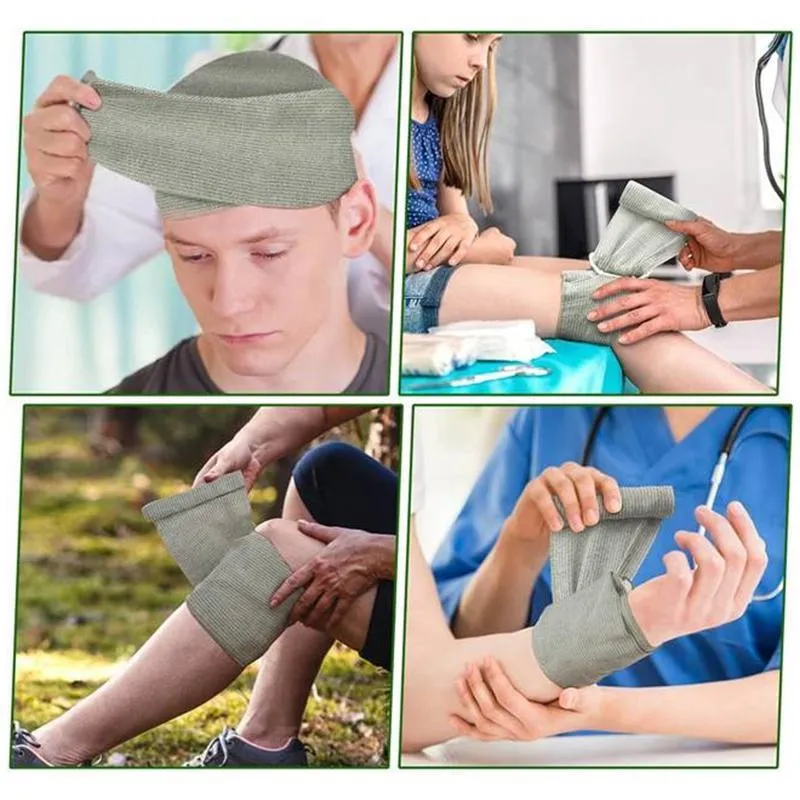 First Aid Bandage Trauma Israeli MedicalDressing Survive Support Strap Wrap Wound