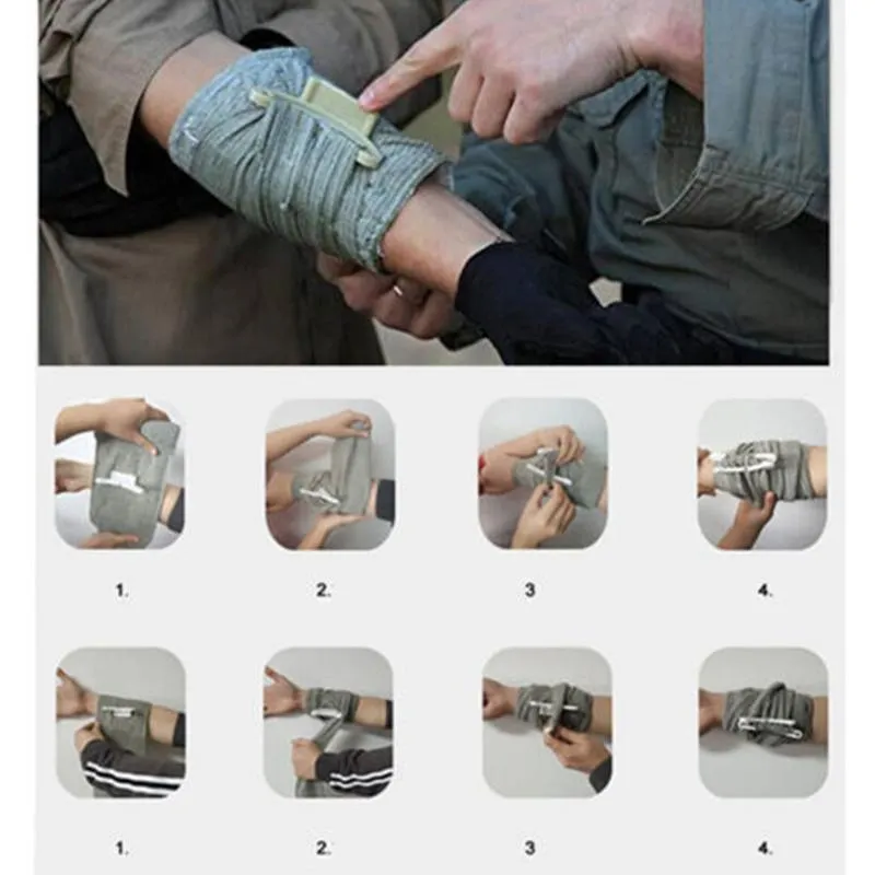 First Aid Bandage Trauma Israeli MedicalDressing Survive Support Strap Wrap Wound