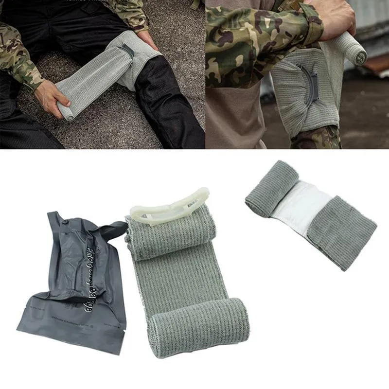 First Aid Bandage Trauma Israeli MedicalDressing Survive Support Strap Wrap Wound