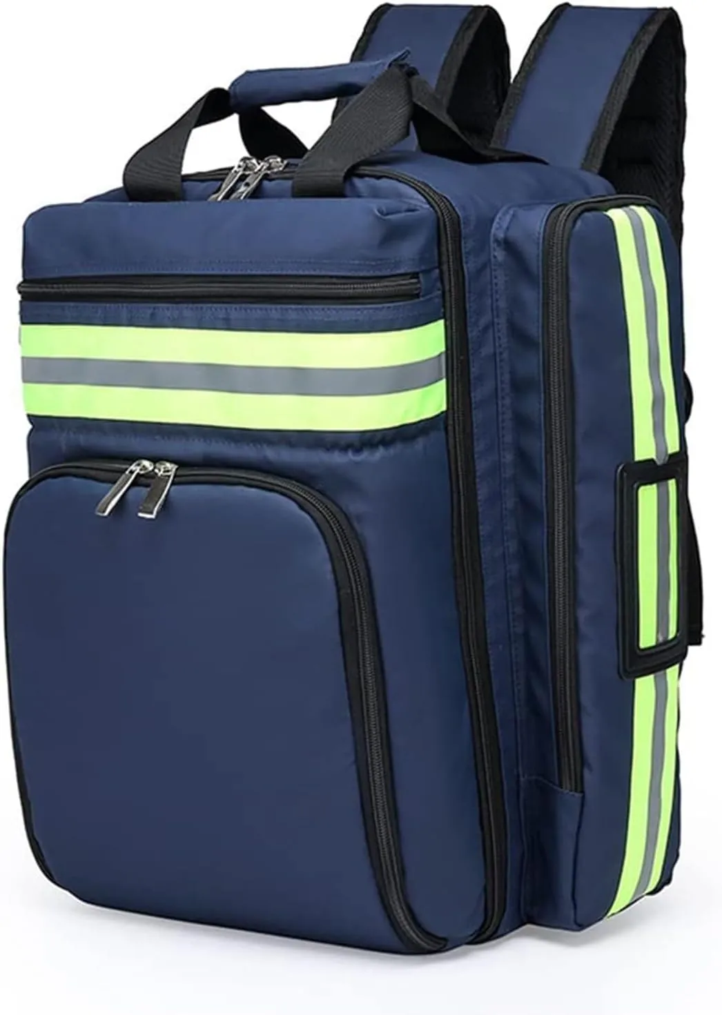First Aid Kit Backpack, Waterproof & Wear-Resistant Emergency Medical Bag with Adjustable Strap, Breathable Back