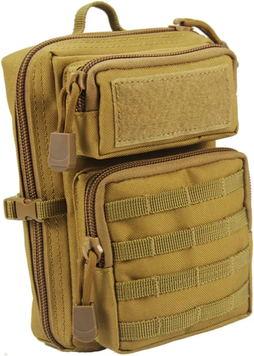 First Aid Kit Bag for Camping Trauma Bag Small First Aid Kit Wear-Resistant Pouch for Medicine Storage Compact and Portable for Home Use