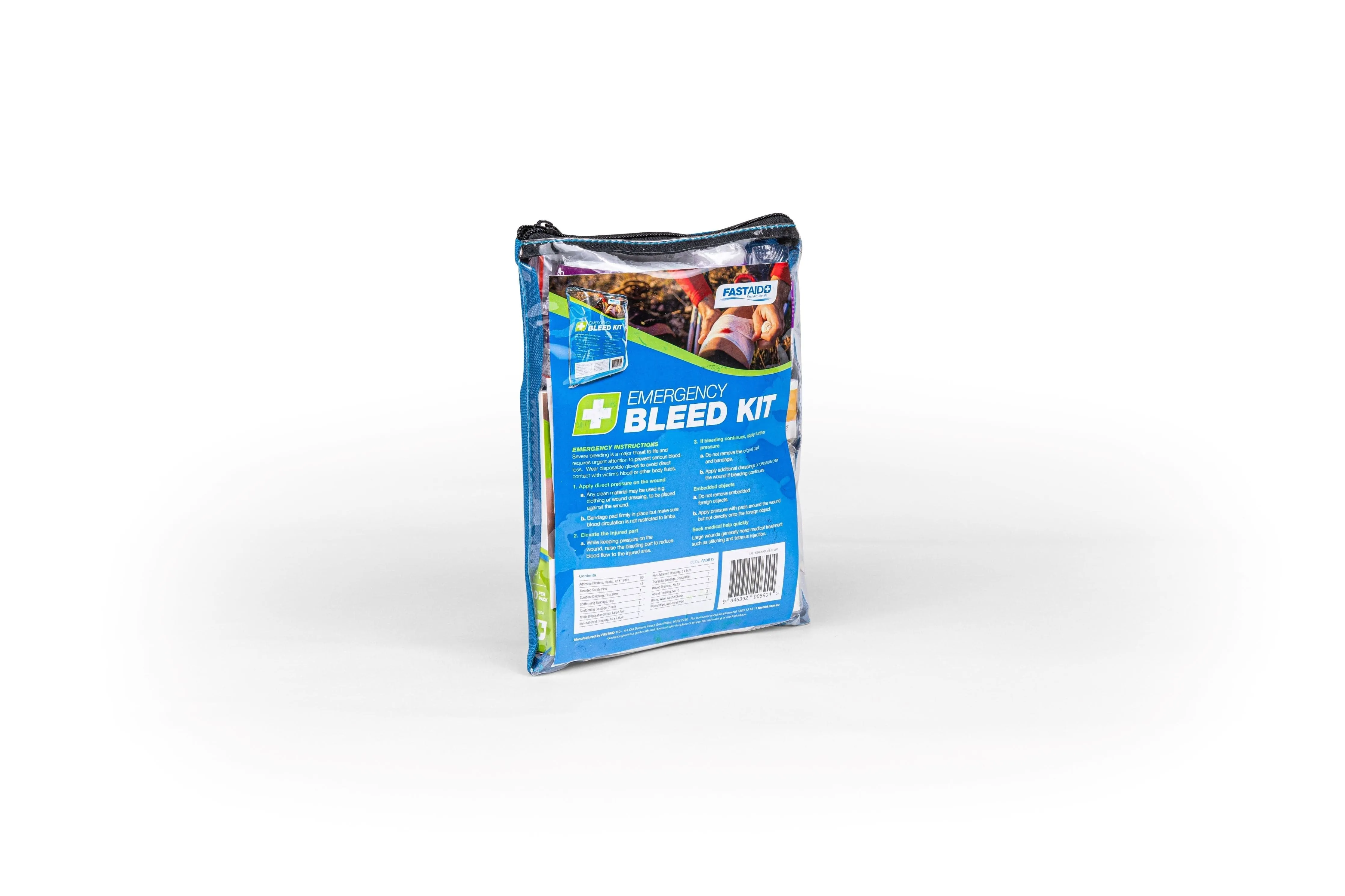 First Aid Kit, Emergency Bleed Kit, Soft Pouch