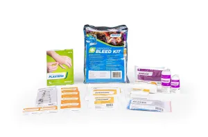 First Aid Kit, Emergency Bleed Kit, Soft Pouch